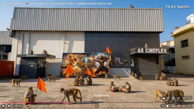 Hybrid Ramayana concept — frames from the main video, image 3