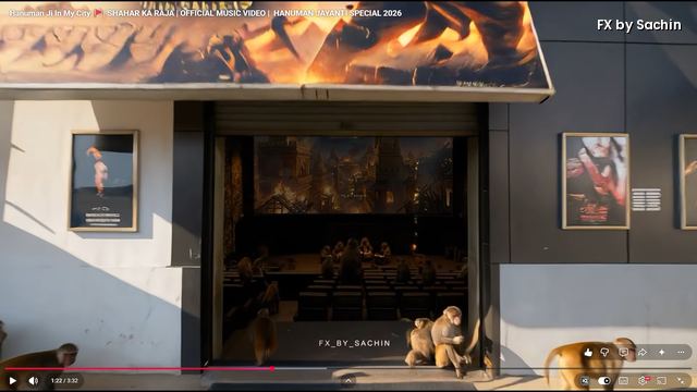 Hybrid Ramayana concept — frames from the main video, image 4