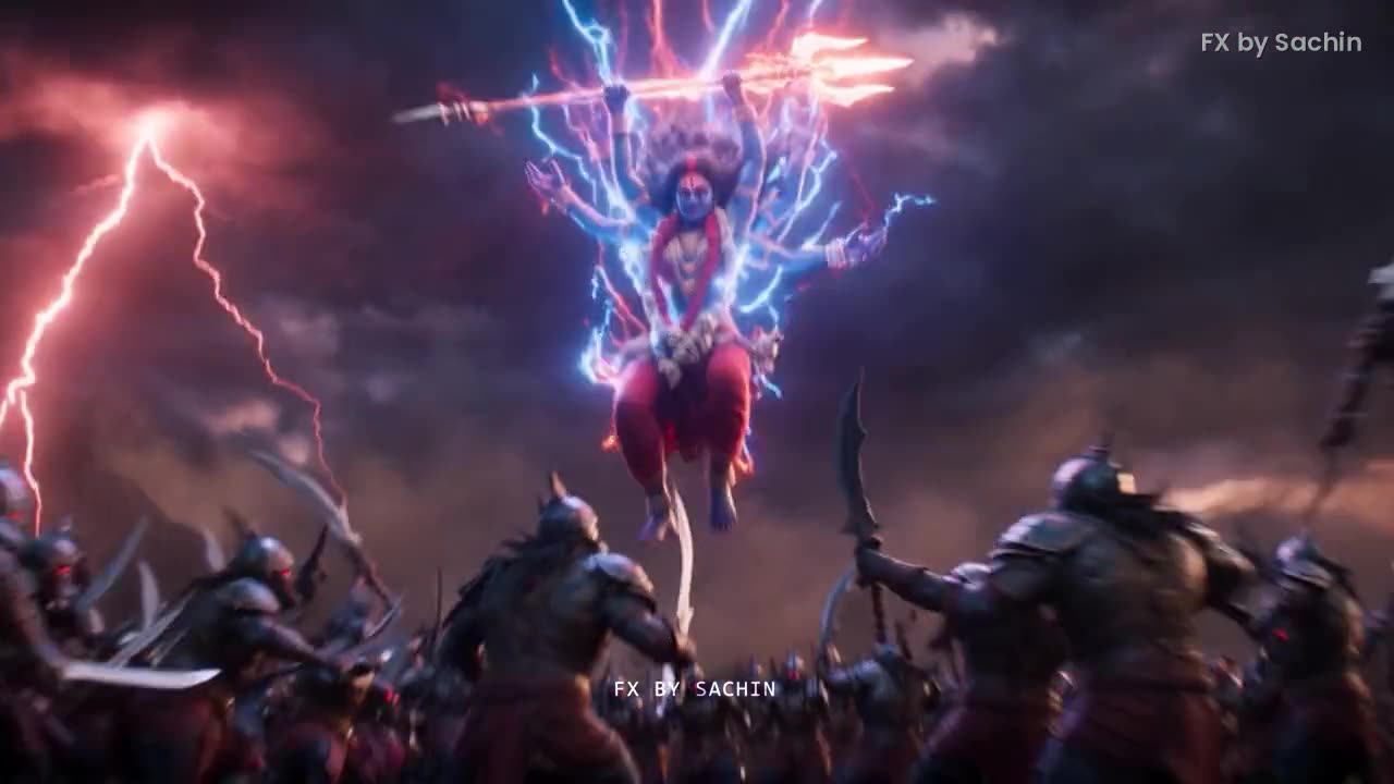 Mahakali War Anthem, still frame