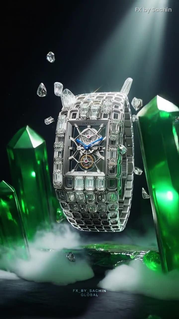 Luxury Watch Ad — Crystal, still frame